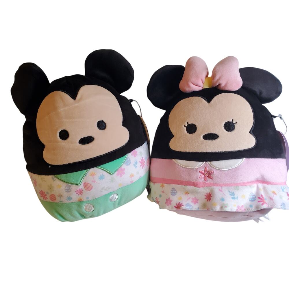 Squishmallows Plush - Mickey and Minnie Mouse Egg - 10" Disney
